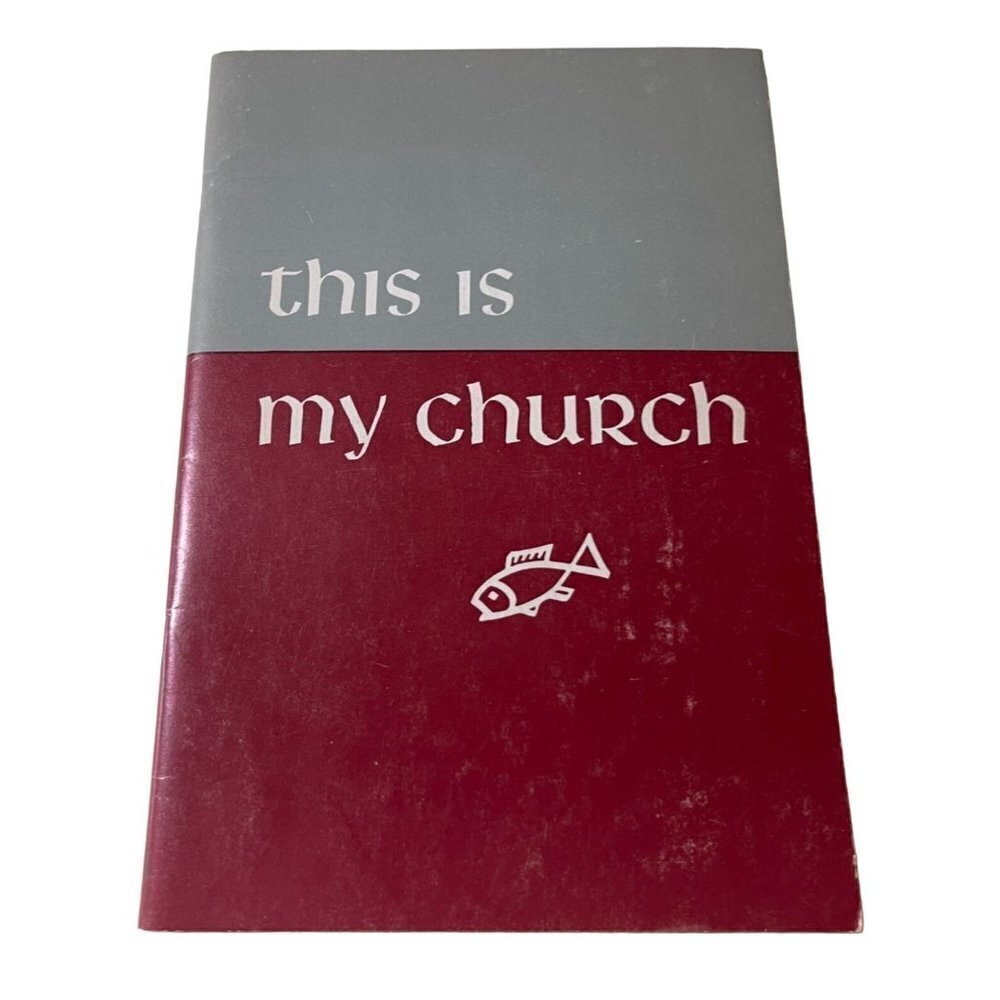 This Is My Church W.L. Jenkins Booklet Presbyterian Church 1959